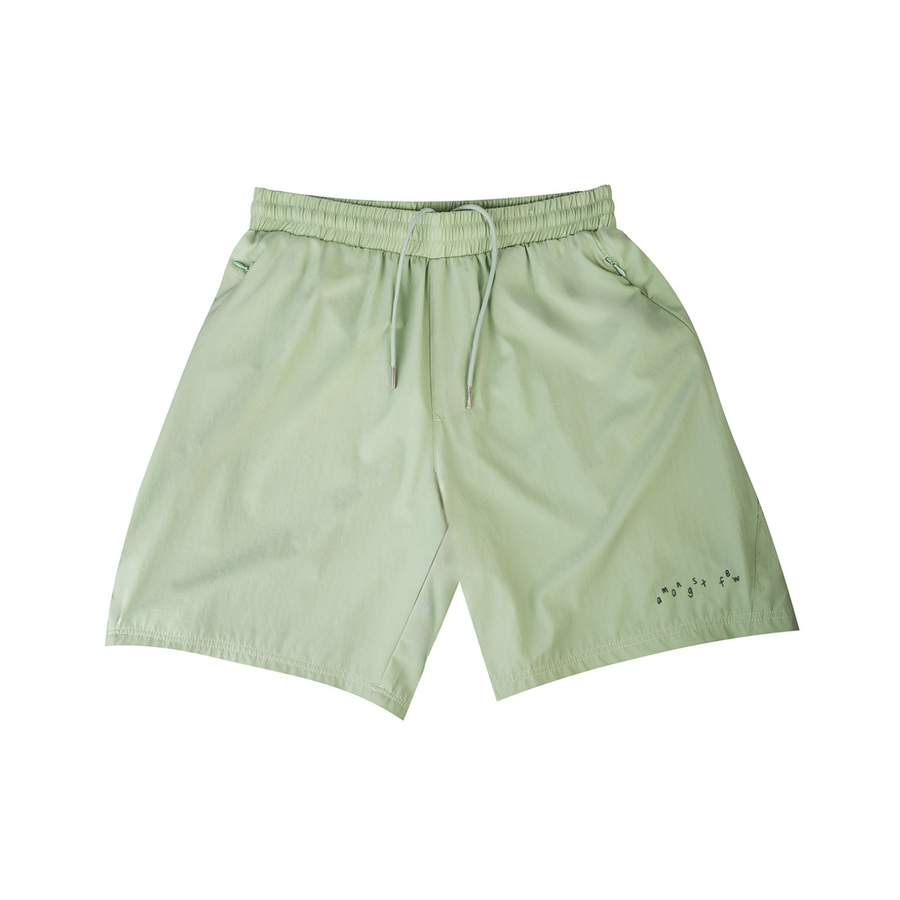 Toddler Text Shorts - Sage