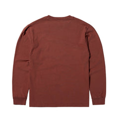 Temple LS Tee - Burgundy