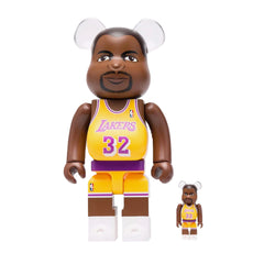 Magic Johnson (Los Angeles Lakers) Be@rbrick 100% & 400% Set