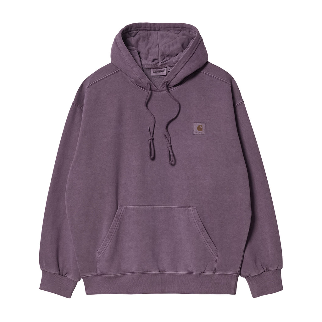 Hooded Vista Sweat - Dark Plum Garment Dyed – LOCAL