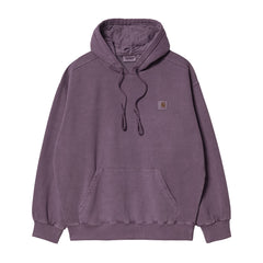 Hooded Vista Sweat - Dark Plum Garment Dyed