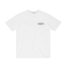 Oval Logo T-Shirt - White/Coal