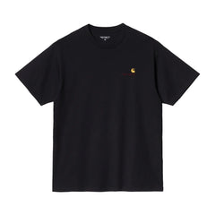 S/S American Script T-Shirt - Black