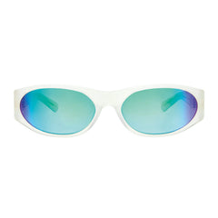 EDDIE-KYU - Royal Pearl / Green Reflective Lens