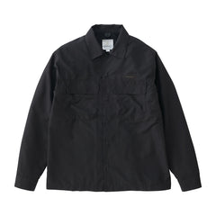 Light Ripstop Utility Shirt - Black