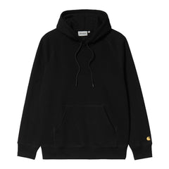 Chase Hood Sweat Cotton - Black/Gold