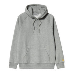 Hooded Chase Sweatshirt - Grey Heather/Gold