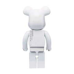 1st Model White Chrome Be@rbrick 400%