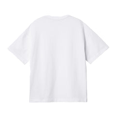 S/S Link Script T-Shirt - White/Black