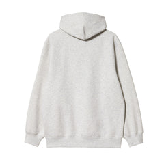 Hooded Coin Sweat - Ash Heather/Atom Blue