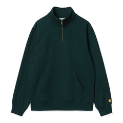 Chase Neck Zip Sweat - Frasier/Gold