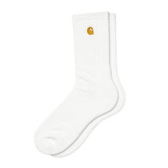 Chase Socks - White/Gold