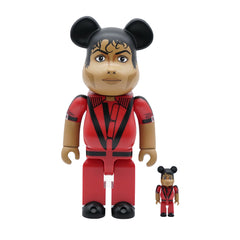 Michael Jackson "Thriller Red Jacket" Be@rbrick 100% & 400% Set