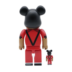 Michael Jackson "Thriller Red Jacket" Be@rbrick 100% & 400% Set