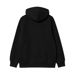 Hooded Happy Script Sweat - Black