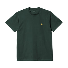 S/S Chase T-Shirt - Juniper/Gold